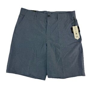 New Rorie Whelan RW‎ Men's Performance Golf Shorts Sz 38 Gray Stretch Quick Dry